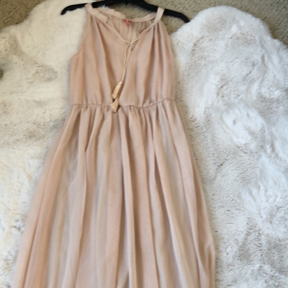 PEACH ROYAL DRESS - Picture 3 of 6
